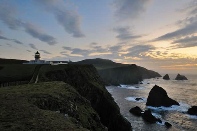 Fair Isle North Lighthouse by Ian Cowe