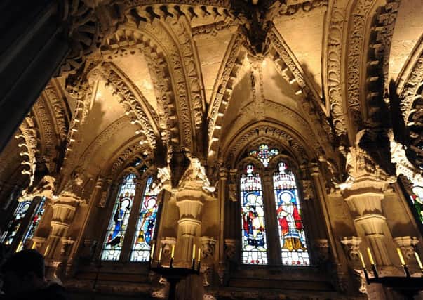 Rosslyn Chapel remains have been reburried Picture: Lisa Ferguson