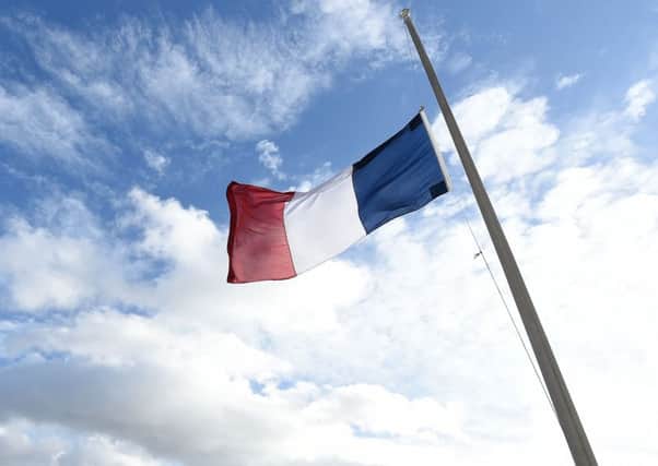 The French flag is flying across the Highlands and Islands. Picture: AFP/Getty
