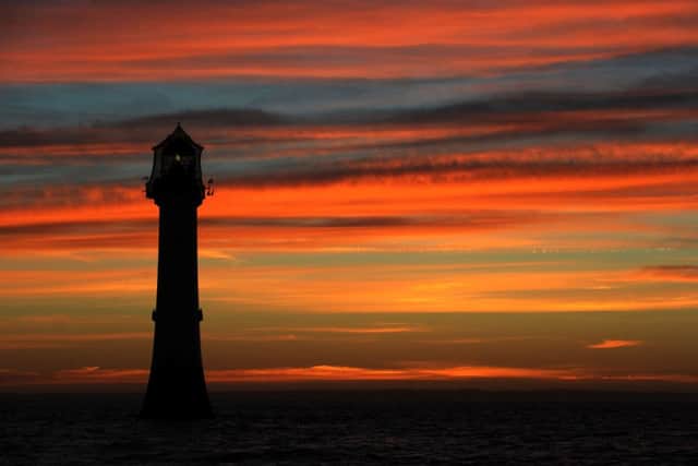 Bell Rock Lighthouse, which sits on a reef 12 miles of the coast at Arbroath. Picture Ian Rutherford