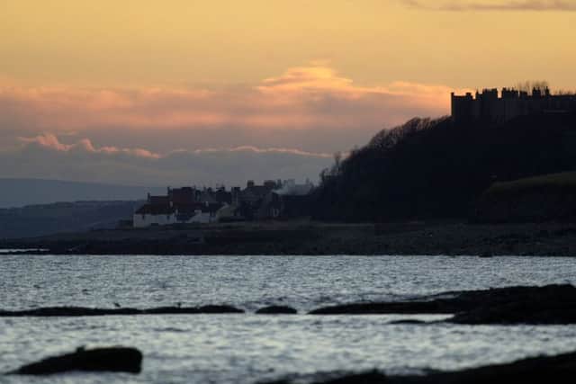 Wemyss Castle, Fife and the surrounding coastal area suffer from erosion. Picture: Ian Rutherford.