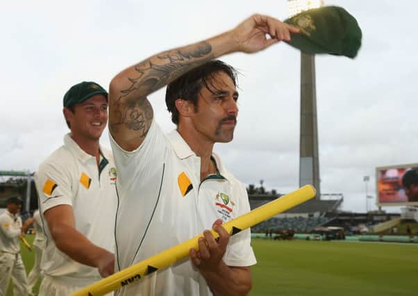 Mitchell Johnson of Australia will retire from all forms of international cricket after the current series with New Zealand.  Picture: Robert Cianflone/Getty Images