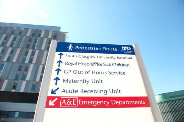 New South Glasgow Hospitals.Picture: John Devlin