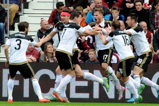 After seemingly underlining their title credentials with a win at Tynecastle, Aberdeen went on a surprisingly poor run of form. Picture: Lisa Ferguson