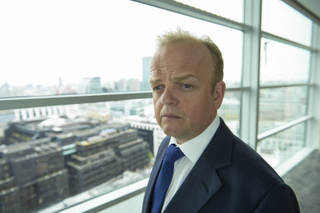 Toby Jones in new BBC drama Capital. Picture: PA/BBC