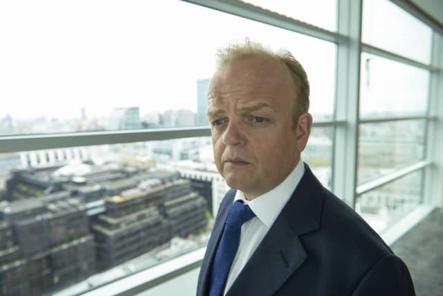 Toby Jones in new BBC drama Capital. Picture: PA/BBC