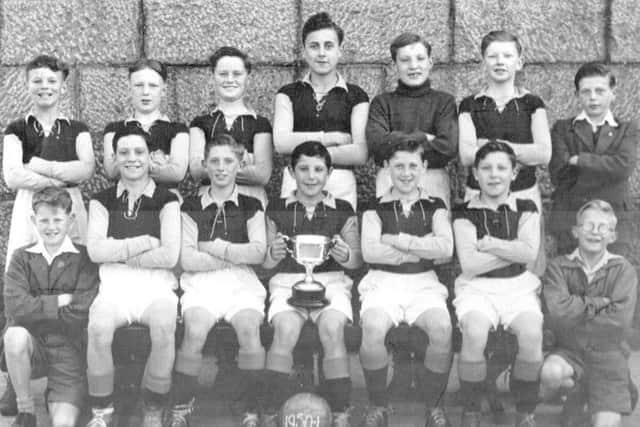 Picture: Aberdeen schools - Denis Law bottom right