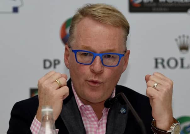 Keith Pelley: Has risked antagonising PGA and sponsor. Picture: Getty