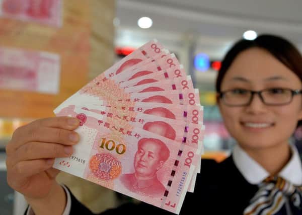 Scottish businesses should consider developing relationships with strategic buyers/investors from China. Picture: Getty