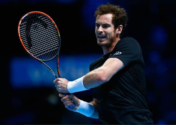 Andy Murray will spearhead the British team against the Belgians. Picture: Getty
