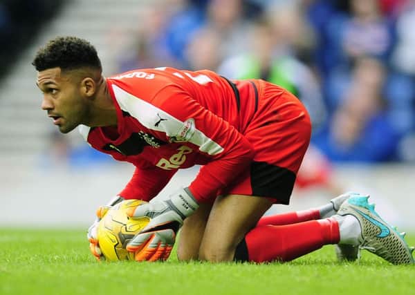 Ibrox manager Mark Warburton has said Foderingham could one day play for his country. Picture: TSPL
