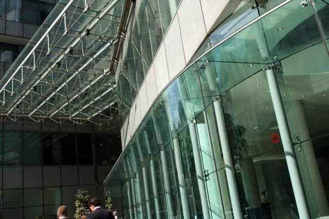 The London headquarters of the FCA, which is to examine competition in the UK's asset management industry