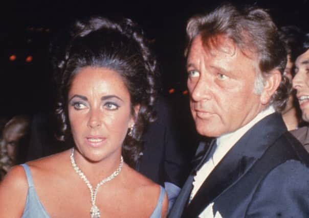 Elizabeth Taylor and Richard Burton at the 1970 Academy Awards. Picture: Getty