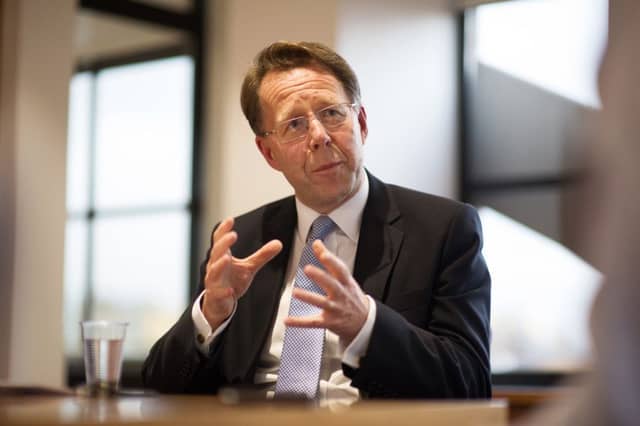 Kenneth Ferguson, director of the Robertson Trust, is calling on more businesses to support the charity's internship programme. Picture: John Devlin