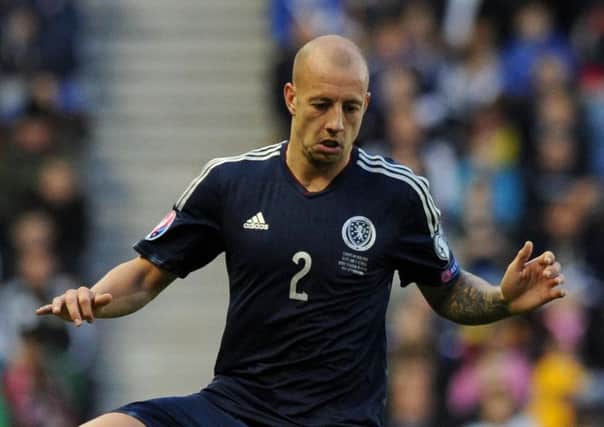Alan Hutton has played 49 times for Scotland. Picture: Lisa Ferguson