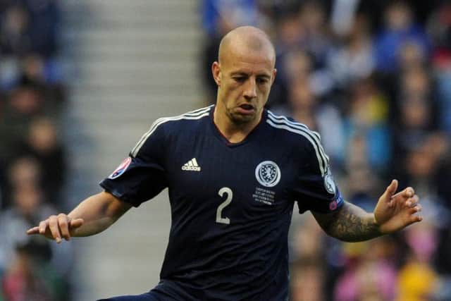 Alan Hutton has played 49 times for Scotland. Picture: Lisa Ferguson