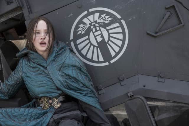 Jennifer Lawrence as Katniss Everdeen in the film, The Hunger Games: Mockingjay - Part 2. Picture: AP