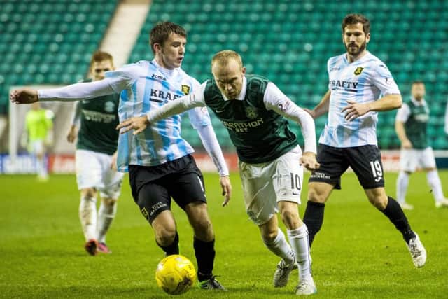 Dylan McGeouch believes Tuesday's hard-fought win over Livingston shows Hibs are getting better at digging out victories. Picture: SNS