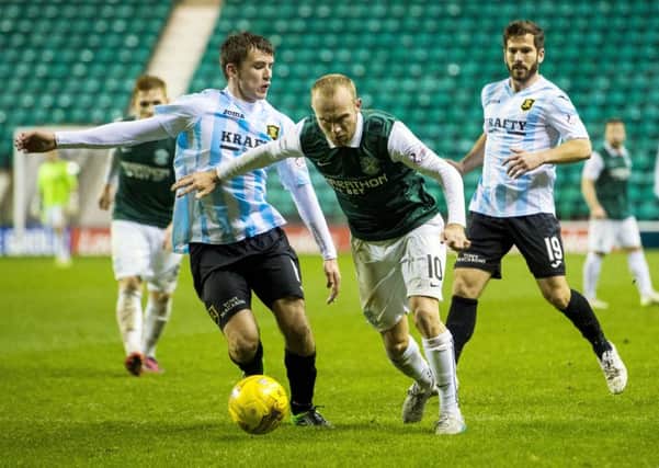 Dylan McGeouch believes Tuesday's hard-fought win over Livingston shows Hibs are getting better at digging out victories. Picture: SNS