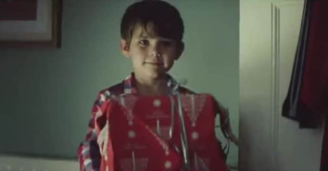 Lewis McGowan in the 2011 John Lewis Christmas ad