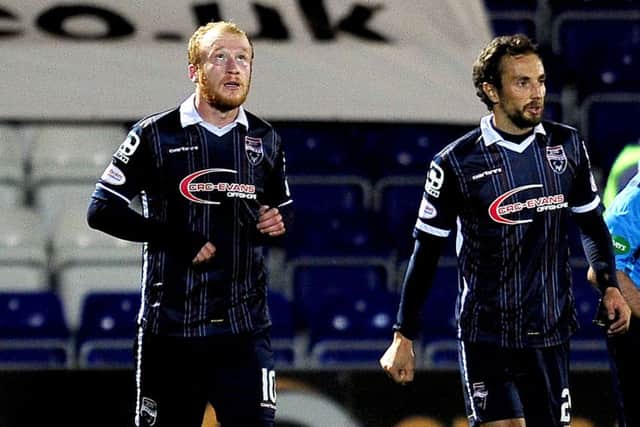 The goals of Liam Boyce, left, have fired County into the top six. Picture: Michael Gillen