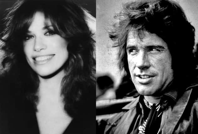 Carly Simon, left, and Warren Beatty. Pictures: Wiki Commons
