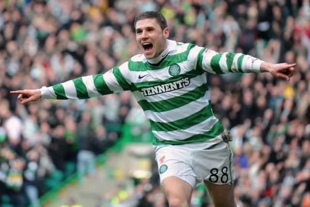Gary Hooper was a prolific goalscorer at Celtic Park. Picture: Jane Barlow