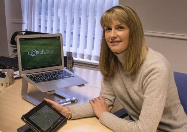 Lesley Little, managing director of Sports Technology Services in Aberdeen