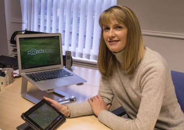 Lesley Little, managing director of Sports Technology Services in Aberdeen