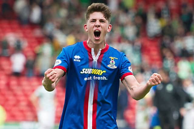 Ryan Christie was injured in Inverness' recent win over Motherwell. Picture: John Devlin