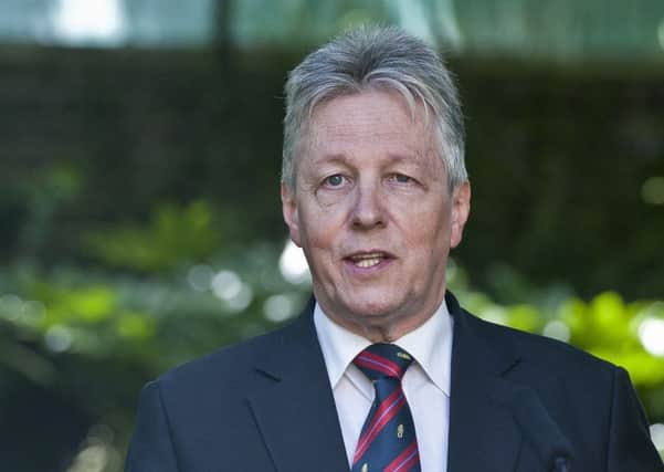 Peter Robinson is to step down as DUP leader and as first minister of Northern Ireland. Picture: Getty