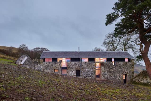 A farm steading near Biggar is on the shortlist for RIBA House of the Year 2015