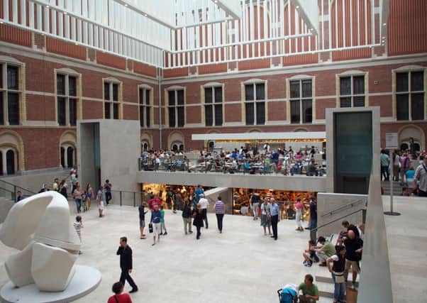 The atrium at Amsterdam's Rijksmuseum