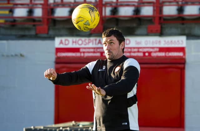 Hamilton player/manager Martin Canning has done an impressive job so far. Picture: SNS