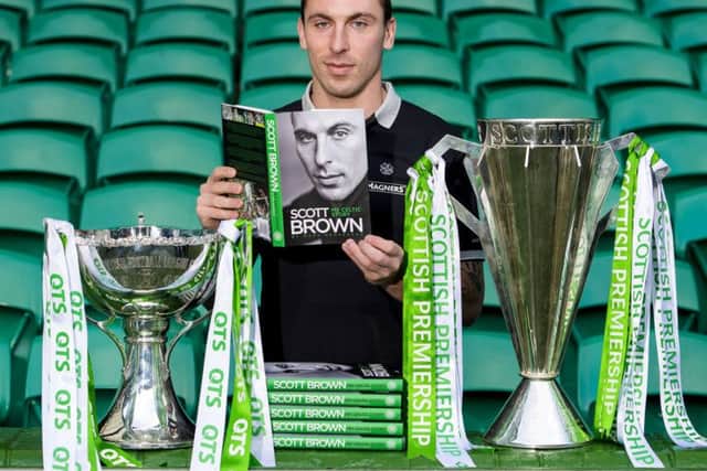 Celtic captain Scott Brown launches his new book "Scott Brown: My Celtic Story". Picture: Bill Murray/SNS