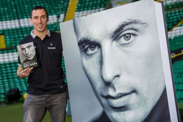 Scott Brown launches his new book "Scott Brown: My Celtic Story". Picture: SNS