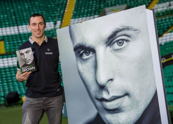 Scott Brown launches his new book "Scott Brown: My Celtic Story". Picture: SNS