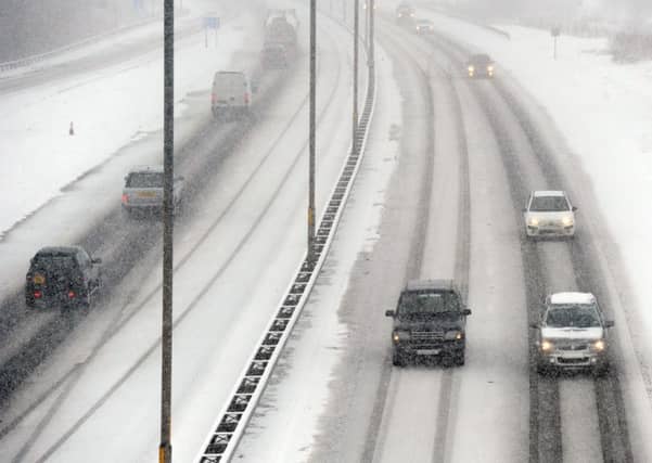 There could be snowfall in parts of Scotland this weekend. Picture: Ian Rutherford