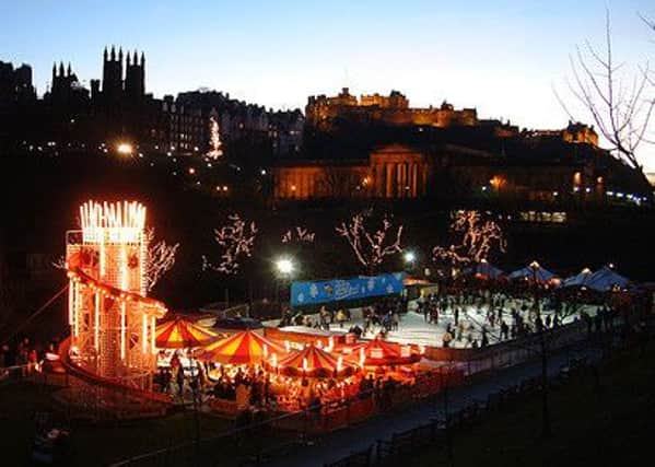 Edinburgh's Christmas is a massive tourist draw for Scotland every year. Photo: Steph Gary Evie
