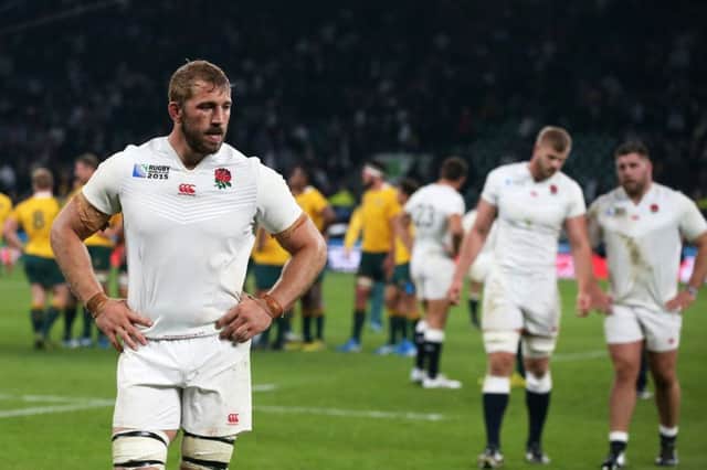 Englands early exit from the Rugby World Cup highlighted the problems that they have with the structure of their game south of the border. Picture: Getty
