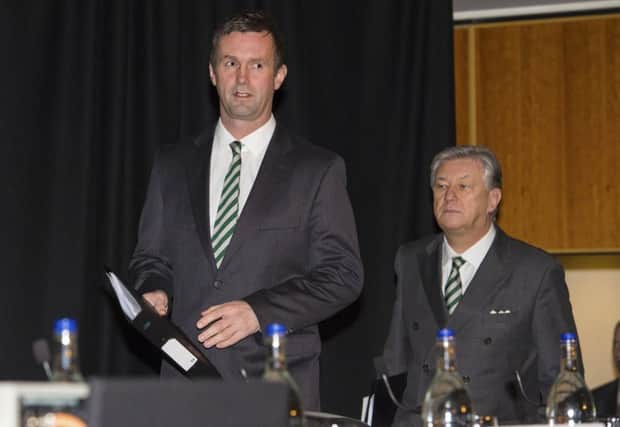 Manager Ronny Deila retains the faith of Peter Lawwell. Picture: SNS
