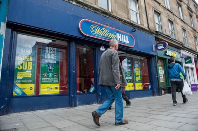A William Hill betting shop. The bookmaker says 40 per cent of its profits come from gaming machines. Picture: Ian Georgeson