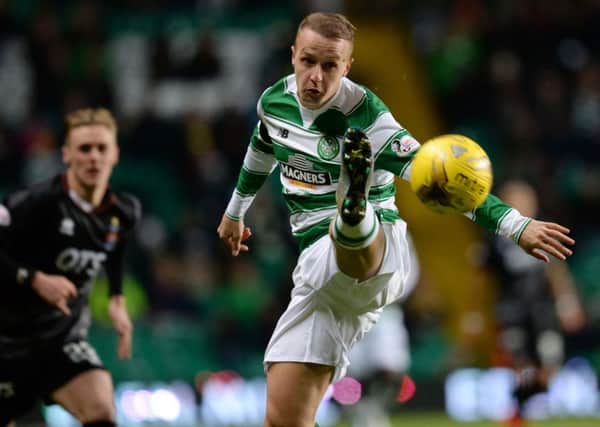 Leigh Griffiths was frustrated by a resilient Kilmarnock defence. Picture: SNS