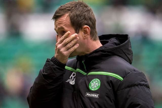Ronny Deila saw his side fail to score against Kilmarnock today. Picture: SNS