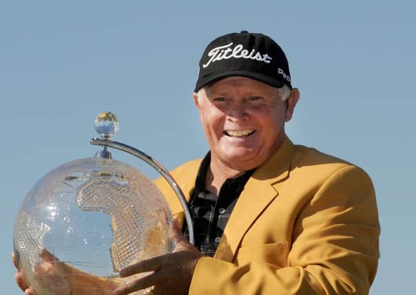 Peter Senior: Final-round 68 secured a two-stroke success. Picture: AFP