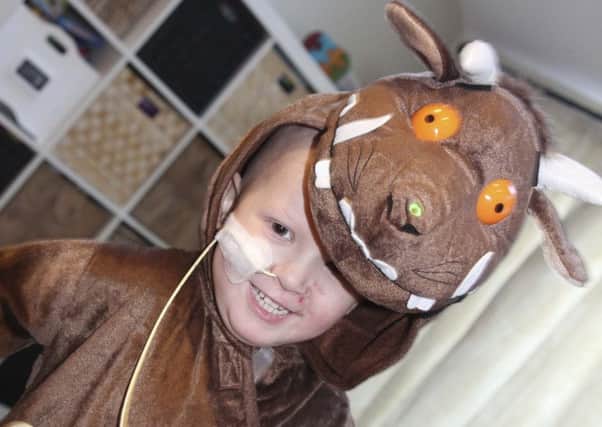 Skye was diagnosed a brain tumour.