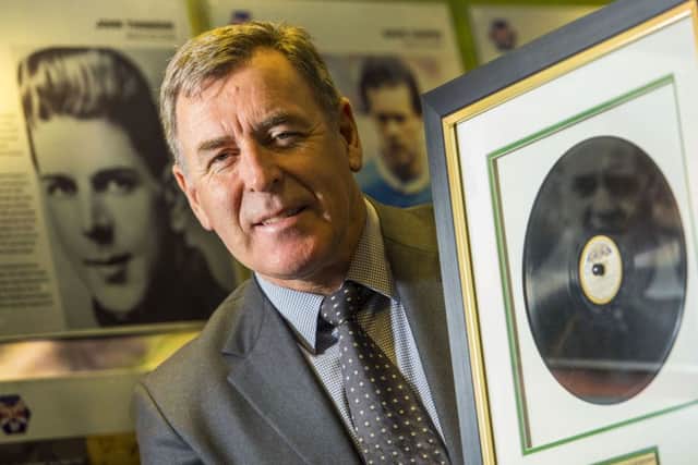 Former Celtic and Republic of Ireland goalkeeper Pat Bonner was at the Scottish Football Museum yesterday. Picture: SNS