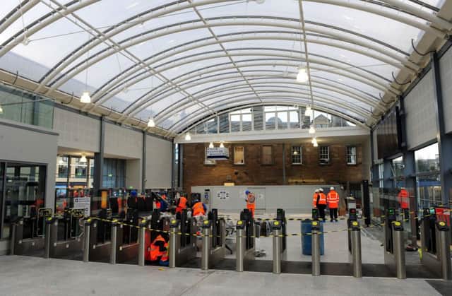 This years Saltire Civil Engineering Award was given to the new Haymarket Station development. Picture: Ian Rutherford