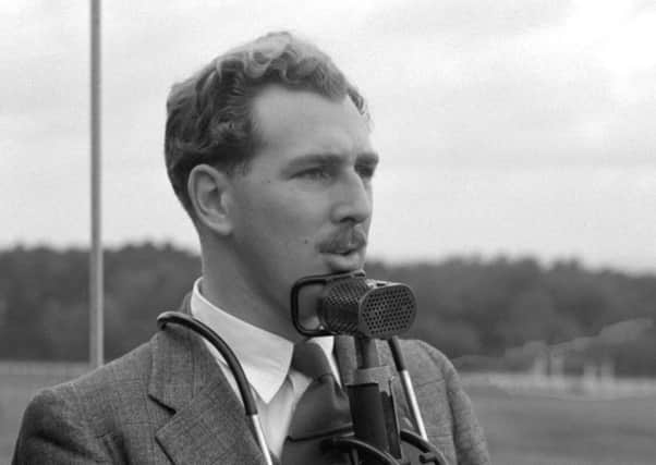 Peter Dimmock: Broadcasting pioneer who was the first presenter of Grandstand. Picture: PA