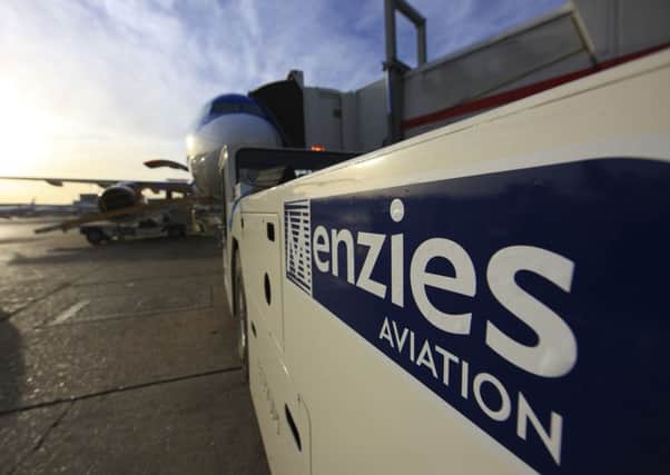 Menzies said it was 'disappointed' by contractual problems at Gatwick airport